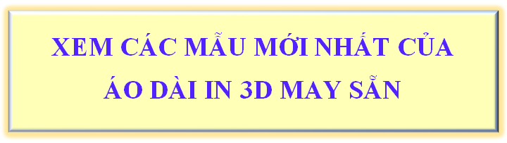 áo dài in 3D may sẵn